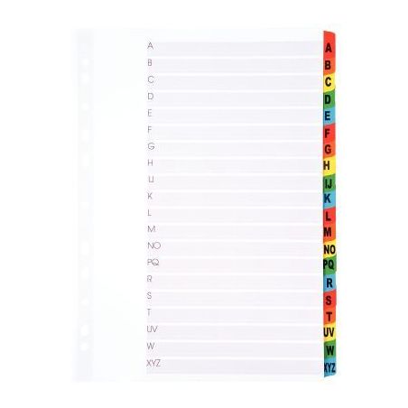 Achetez Intercalaires alphabétiques 20 touches A à Z format A4+ 8337420-980 LANDS pas cher sur Ma ..
