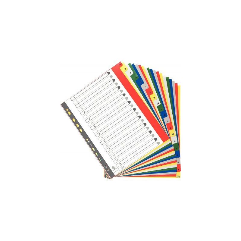 Achetez Jeu de 20 intercalaires alphabétiques en polypropylène coloré, format A4+ 90E EXACOMPTA p.. Achetez Jeu de 20 intercalaires alphabétiques en polypropylène coloré, format A4+ 90E EXACOMPTA p..