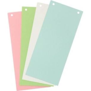 Achetez Paquet de 100 fiches intercalaires rectangulaires FOREVER 180g, coloris assortis 13495B FORE..