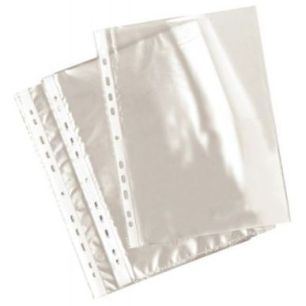 Achetez Sachet de 100 pochettes perforées en polypropylène lisse 5/100ème 100741490 pas cher sur ..