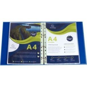 Boite de 100 pochettes perforées FOREVER PP recyclé 6/100ème 5320E FOREVER EXACOMPTA Boite de 100 pochettes perforées FOREVER PP recyclé 6/100ème 5320E FOREVER EXACOMPTA