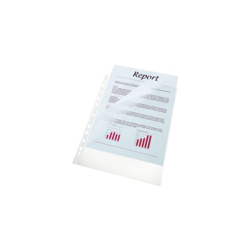 Achetez Sachet de 100 pochettes perforées en polypropylène, ouverture 2 côtés 100746523 pas cher.. Achetez Sachet de 100 pochettes perforées en polypropylène, ouverture 2 côtés 100746523 pas cher..