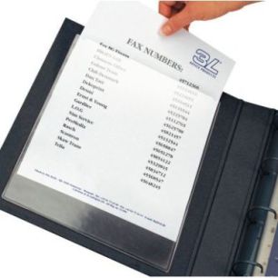 Achetez Blister de 10 pochettes adhésives transparentes pour format A4 10090 3L pas cher sur Ma Ren..