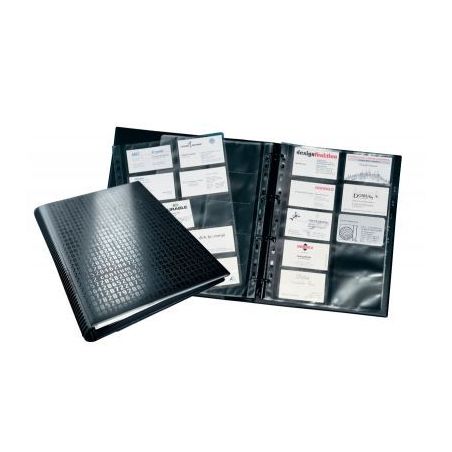 Achetez Reliure 4 anneaux VISIFIX CENTIUM pour 400 cartes de visite 2409-01 DURABLE pas cher sur Ma ..