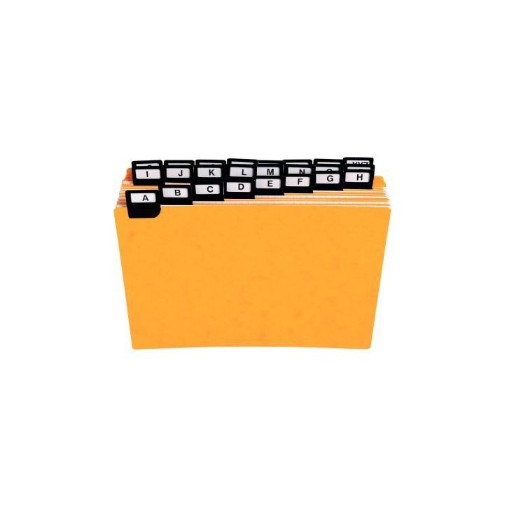 Jeu de 24 intercalaires pour boîtes à fiches 148 x 210 mm 13758E EXACOMPTA