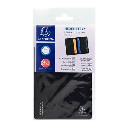 Achetez Étui de protection RFID CB Hidentity® Double 5402E EXACOMPTA pas cher sur Ma Rentrée Scol..