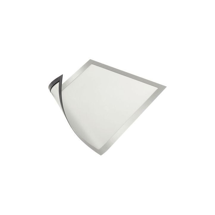 Sachet de 5 cadres d'affichage A4 magnétique coloris argent 4869-23 DURABLE