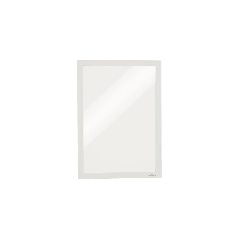 Achetez Sac de 2 cadres d'affichage A4 adhésif repositionnable avec contour magnétique blanc 4872 ..