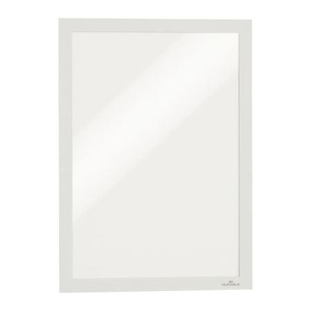 Achetez Sac de 2 cadres d'affichage A4 adhésif repositionnable avec contour magnétique blanc 4872 ..