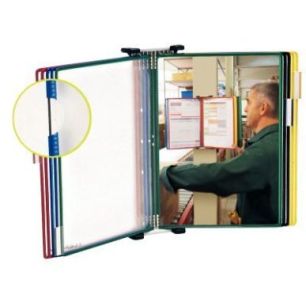 Achetez Ensemble mural de 10 poches pour format A4 à pivots 414109 T.TECHNIC TARIFOLD pas cher sur ..