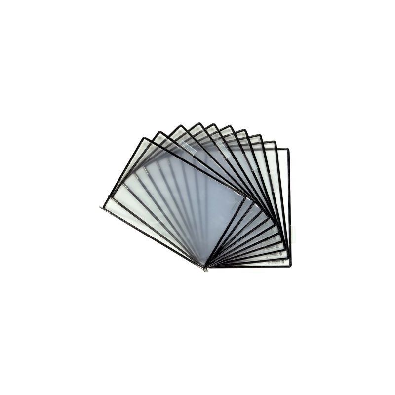 Achetez Sachet de 10 poches noires A4 pour code 08969 114507 TARIFOLD pas cher sur Ma Rentrée Scola..