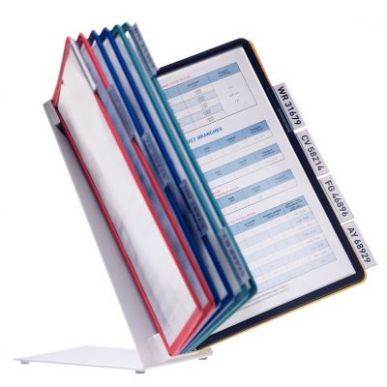 Achetez Pupitre de table Vario 10 pochettes 5570-00 DURABLE pas cher sur Ma Rentrée Scolaire