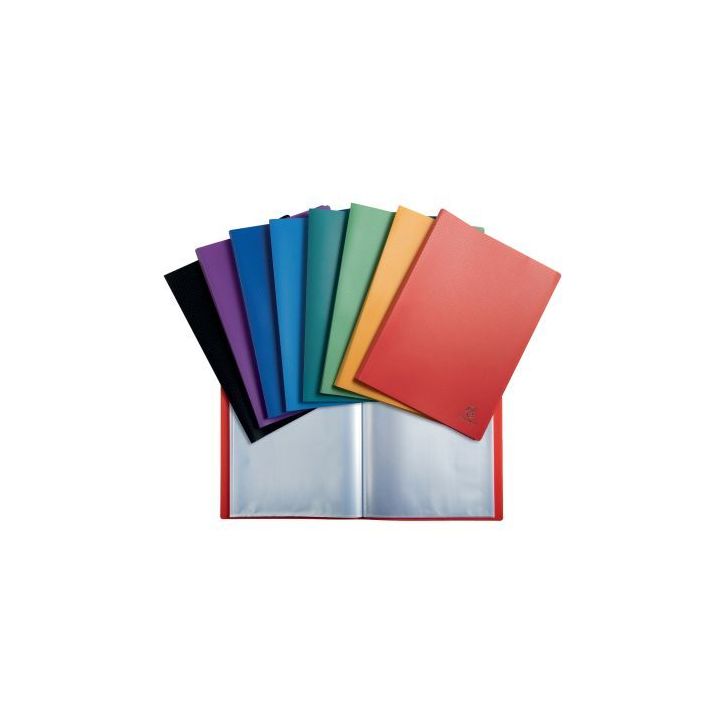 Protège-documents PP OPAK 200 vues, coloris assortis 85100E OPAK EXACOMPTA