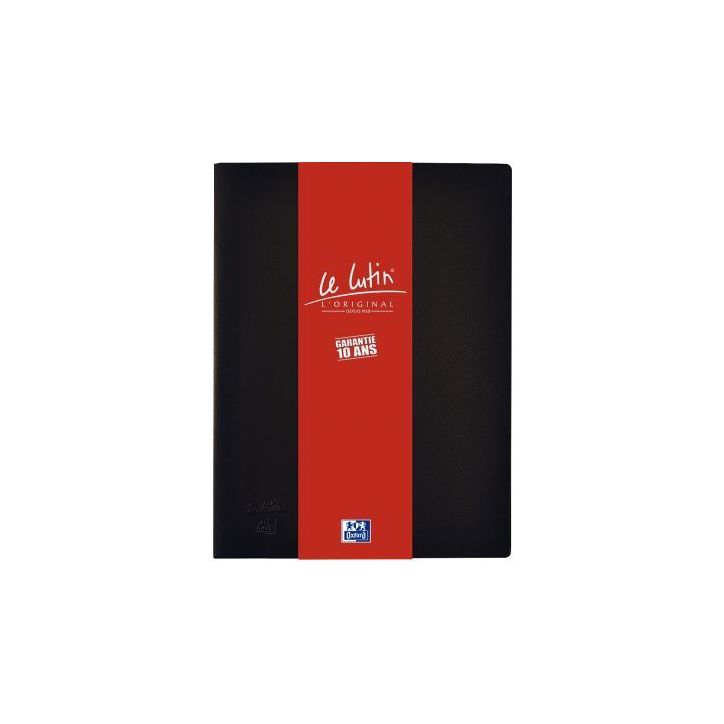 Protège-documents LE LUTIN L'ORIGINAL 100 vues, noir 100206375 LE LUTIN HAMELIN