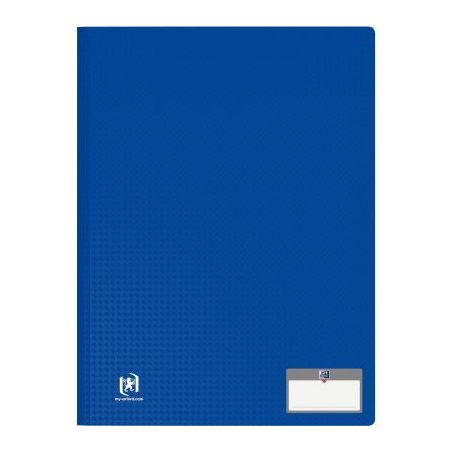 Achetez Protège-documents MEMPHIS 20 pochettes fixes 40 vues coloris bleu 100206075 HAMELIN pas che..