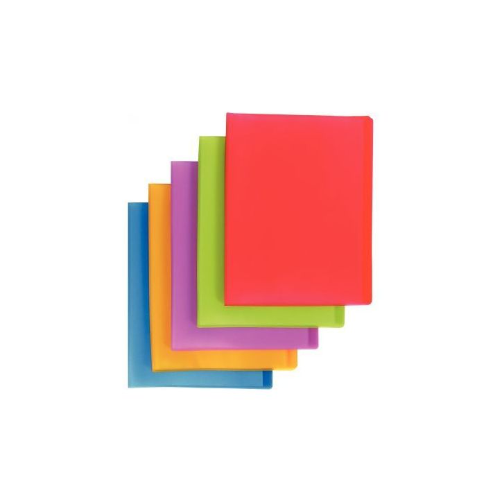 Carton de 15 protège-documents COLOR FRESH, 40 vues 1519907V040 COLOR FRES