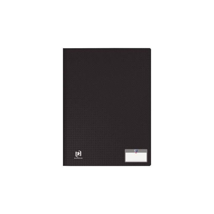 Protège-documents MEMPHIS 100 pochettes fixes 200 vues coloris noir 100205997 HAMELIN