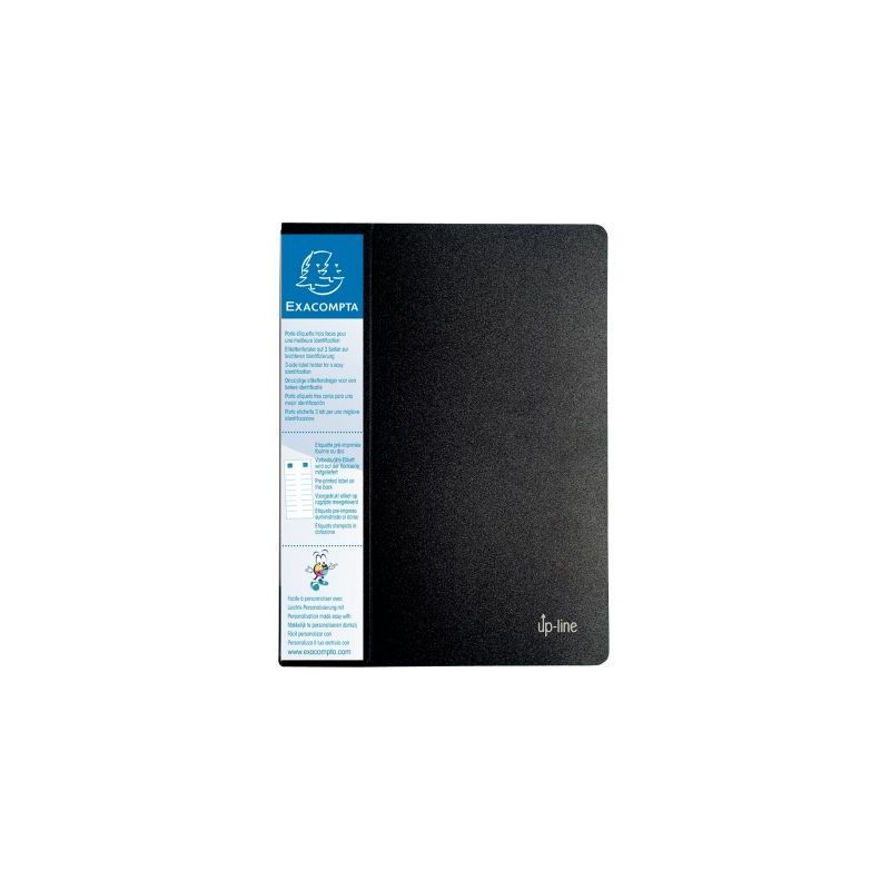 Achetez Protège-documents Up-line en polypropène rigide, 120 vues, coloris noir 88601E EXACOMPTA p.. Achetez Protège-documents Up-line en polypropène rigide, 120 vues, coloris noir 88601E EXACOMPTA p..