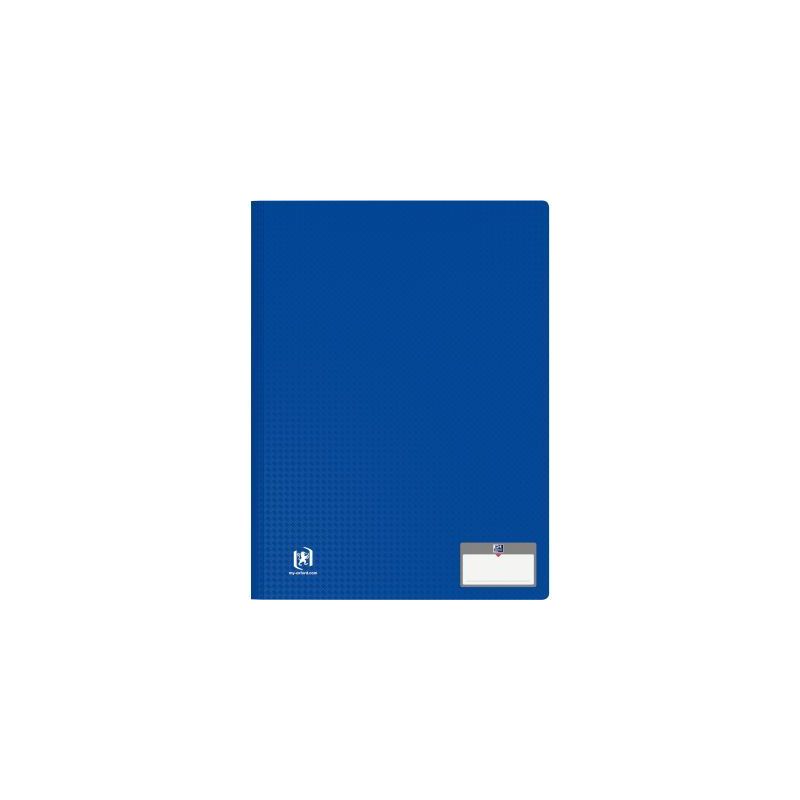 Achetez Protège-documents MEMPHIS 40 pochettes fixes 80 vues coloris bleu 100206221 HAMELIN pas che..