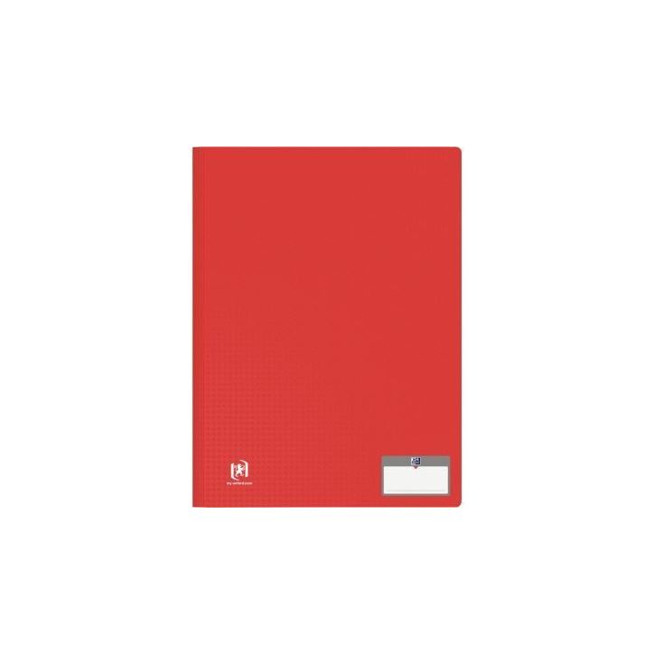 Protège-documents MEMPHIS 40 pochettes fixes 80 vues coloris rouge 400108022 HAMELIN