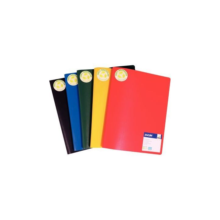 Protège-documents ECOGREEN en polypropylène opaque recyclé, 40 vues, coloris assortis 1500018V040 ECOGREEN