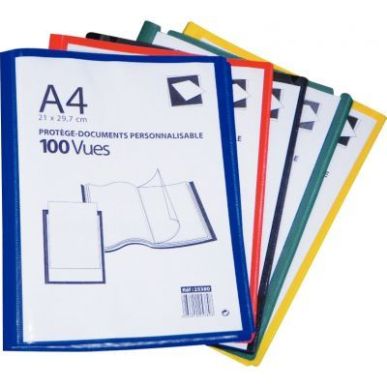 Achetez Protège-documents personnalisable 100 vues 1500504V100 pas cher sur Ma Rentrée Scolaire
