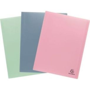 Achetez Protège-documents 100 vues en polypropylène recyclé AUTENTIK, coloris assortis 88539E AUT..