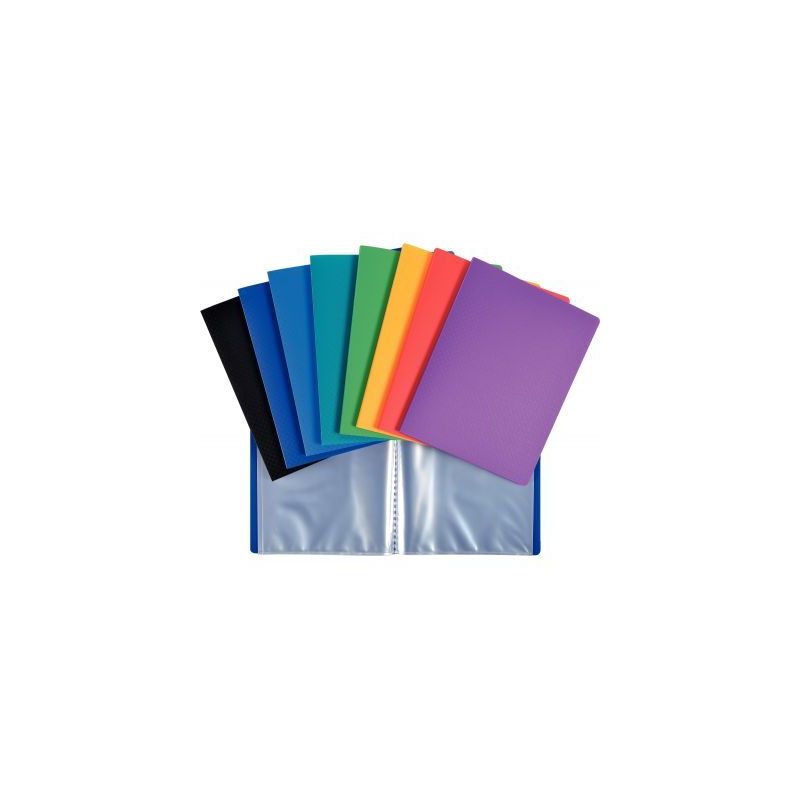 Achetez Lot de 10 protège-documents 40 vues en polypropylène, format 17x22 cm, coloris assortis 88.. Achetez Lot de 10 protège-documents 40 vues en polypropylène, format 17x22 cm, coloris assortis 88..