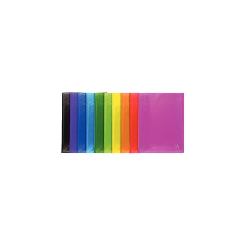 Achetez Protège-documents IDERAMA PP 40 vues coloris assortis 85670E IDERAMA EXACOMPTA pas cher sur..