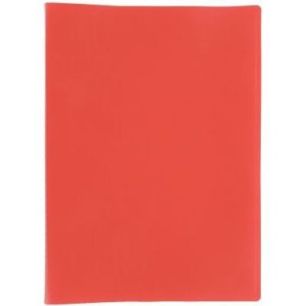 Achetez PERGAMY Protège-documents en polypropylène 80 vues Rouge, couverture 3/10e, pochettes 6/10..