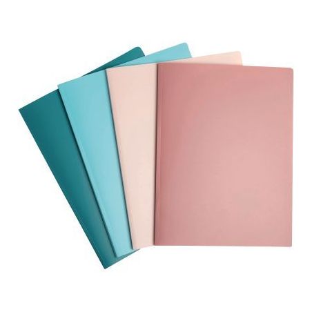 Achetez Protège-documents 60 vues en polypropylène recyclé SKANDI, coloris assortis 86370E SKANDI..