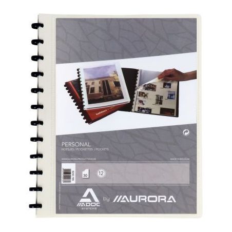 Achetez Protège-documents personnalisable ADOC BIND-EX 30 pochettes 60 vues format A4 couverture en..