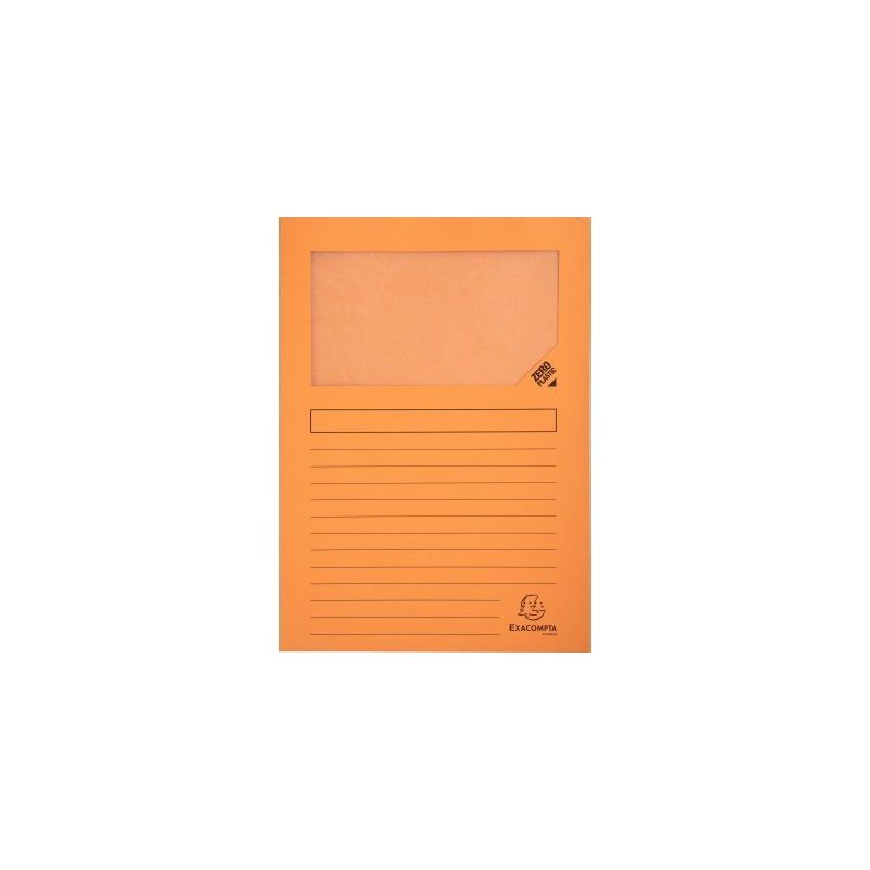 Achetez Paquet de 100 pochettes coin papier FOREVER 130g, orange 50104E FOREVER EXACOMPTA pas cher s..