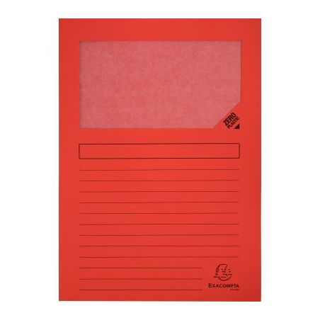 Achetez Paquet de 100 pochettes coin papier FOREVER 130g, rouge 50105E FOREVER EXACOMPTA pas cher su..