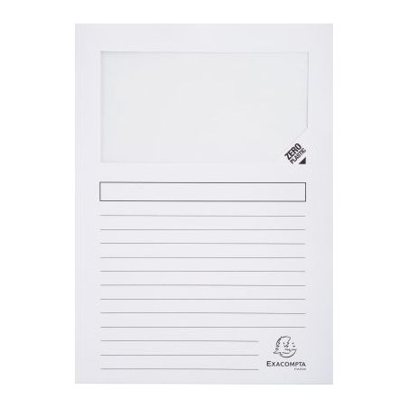 Achetez Paquet de 100 pochettes coin papier FOREVER 130g, blanc 50110E FOREVER EXACOMPTA pas cher su..