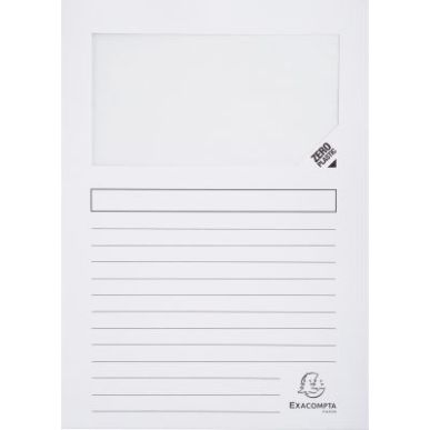 Achetez Paquet de 100 pochettes coin papier FOREVER 130g, blanc 50110E FOREVER EXACOMPTA pas cher su..