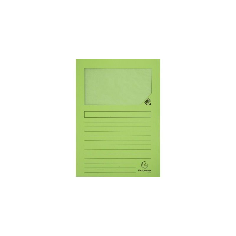 Achetez Paquet de 100 pochettes coin papier FOREVER 130g, vert tilleul 50107E FOREVER EXACOMPTA pas ..