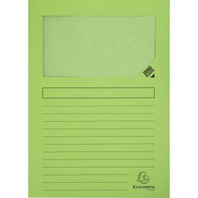 Achetez Paquet de 100 pochettes coin papier FOREVER 130g, vert tilleul 50107E FOREVER EXACOMPTA pas ..