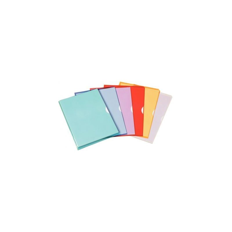 Achetez Boîte de 50 pochettes coin en PVC épais et souple Fard'Liss coloris assortis 100210764 FAR..