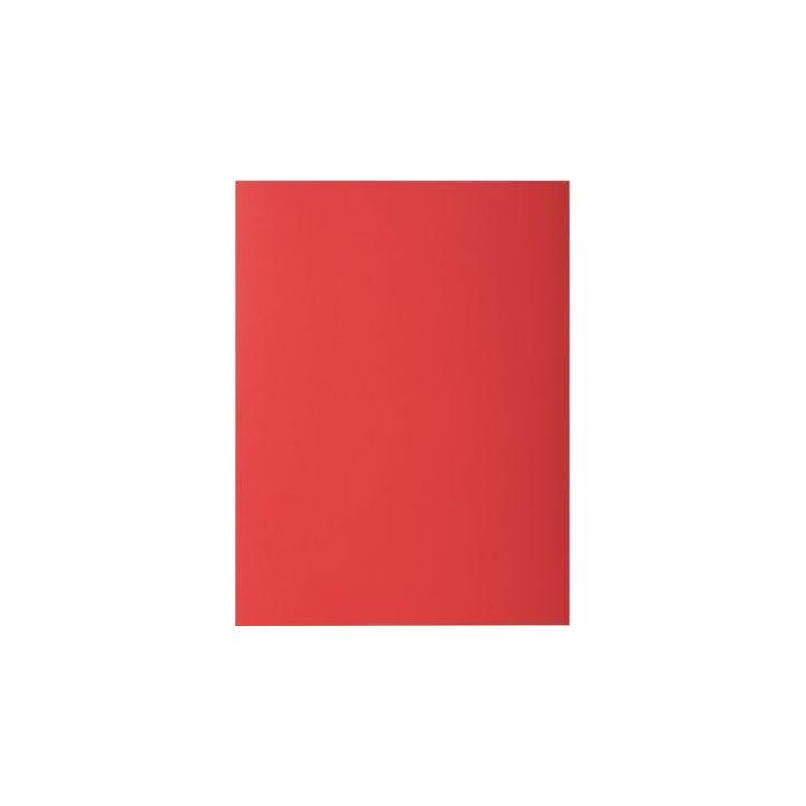 Paquet de 10 chemises 210 g ROCK"S 220 format 24x32 cm rouge 217112E ROCK'S EXACOMPTA