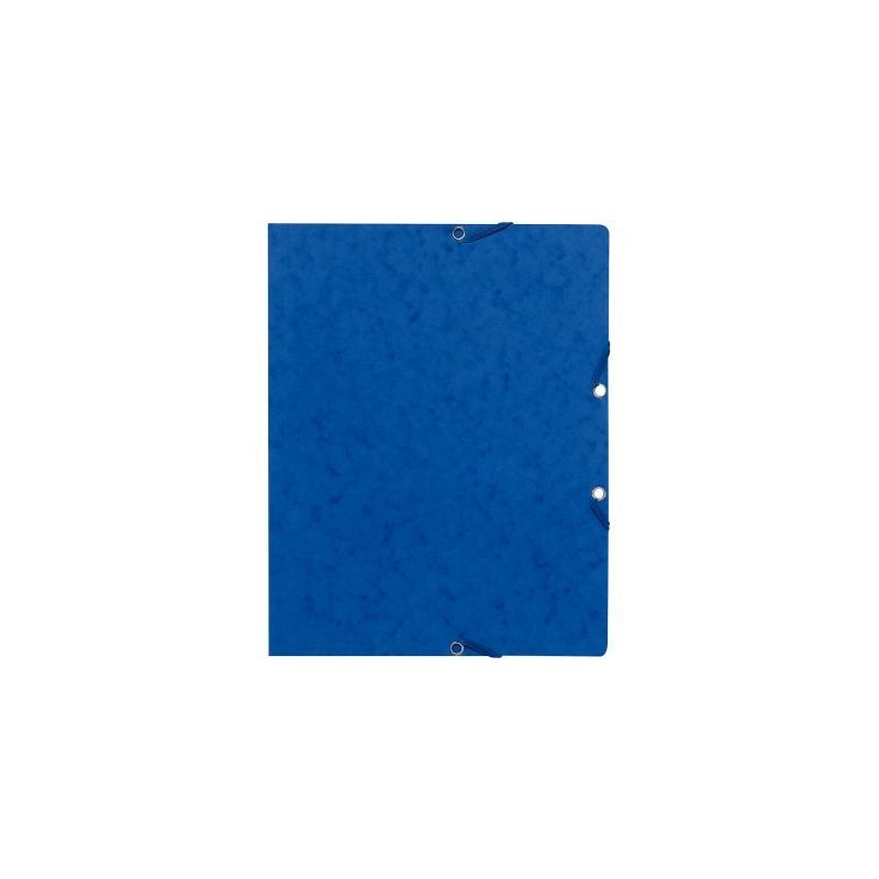 Achetez Lot de 10 chemises sans rabat à élastiques en carte lustrée, bleu 55462E EXACOMPTA pas ch.. Achetez Lot de 10 chemises sans rabat à élastiques en carte lustrée, bleu 55462E EXACOMPTA pas ch..