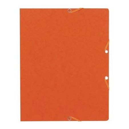 Achetez Lot de 10 chemises sans rabat à élastiques en carte lustrée, orange 55464E EXACOMPTA pas ..