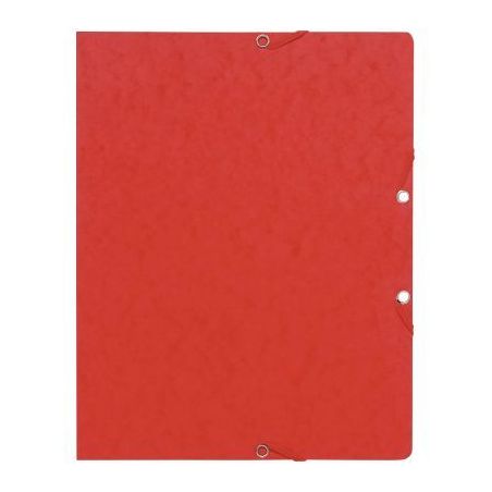 Achetez Lot de 10 chemises sans rabat à élastiques en carte lustrée, rouge 55465E EXACOMPTA pas c..