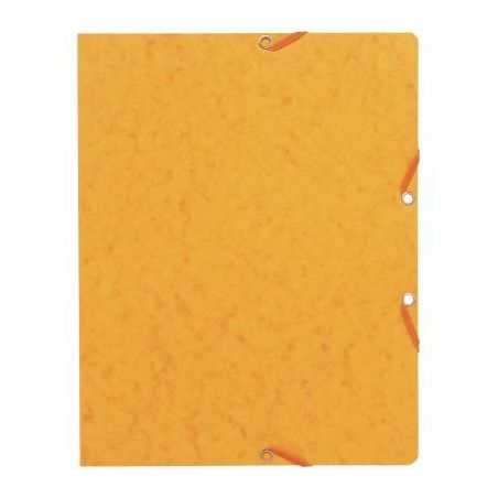 Achetez Lot de 10 chemises sans rabat à élastiques en carte lustrée, jaune 55469E EXACOMPTA pas c..