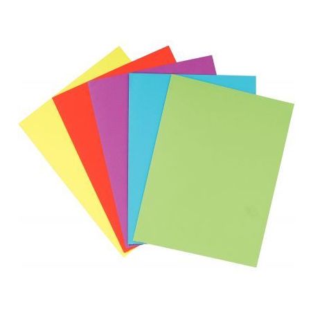 Achetez Paquet de 25 chemises double poche en carte 210g, coloris assortis 415000E ROCK'S EXACOMPTA ..