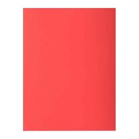 Achetez Paquet de 50 chemises 2 rabats 210g ROCK"S 220 format 24x32 cm rouge 216012E ROCK'S EXACOMPT..