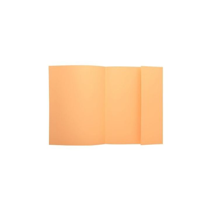 Paquet de 100 chemises 1 rabat 160 g 24x32 cm bulle 348025E SUPER EXACOMPTA