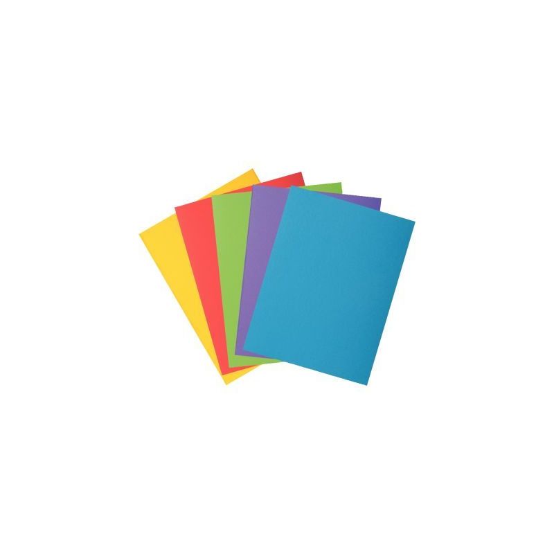 Achetez Paquet de 50 chemises ROCK"S 1 rabat latéral 210g 24x32 cm couleurs assorties 218000E ROCK'..