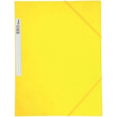 Achetez Chemise 3 rabats à élastiques + étiquette de dos coloris jaune carte grainée 5/10e 450g ..