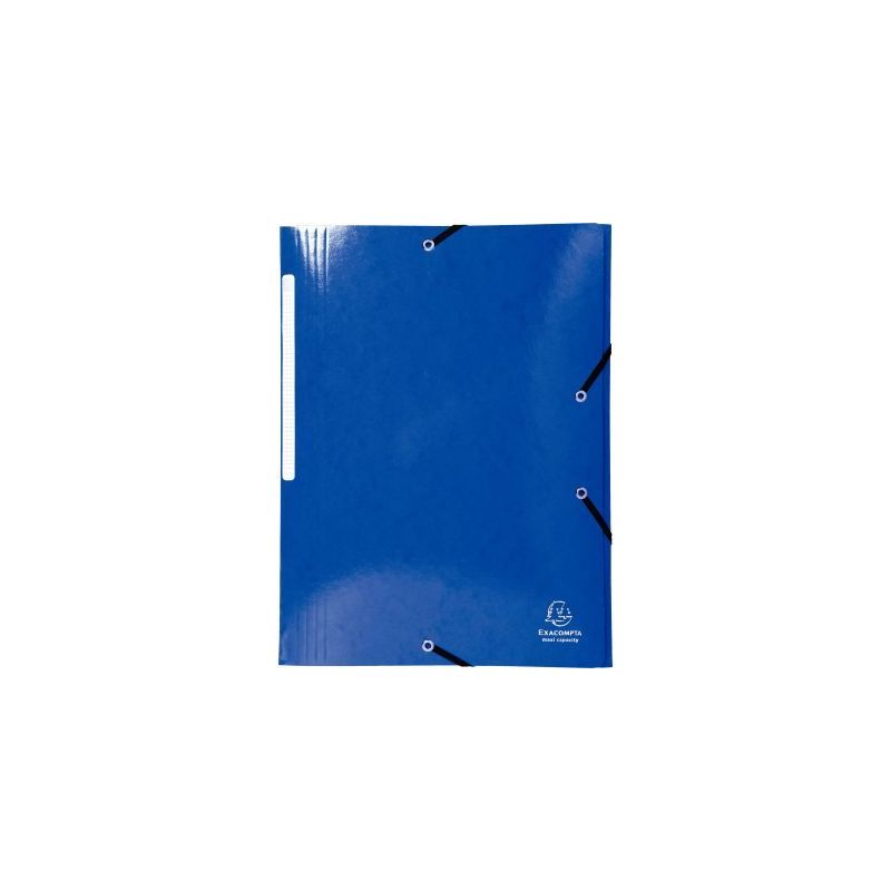 Achetez Chemise 3 rabats à élastiques en carte lustrée 425g, bleu foncé 55832E IDERAMA EXACOMPTA.. Achetez Chemise 3 rabats à élastiques en carte lustrée 425g, bleu foncé 55832E IDERAMA EXACOMPTA..